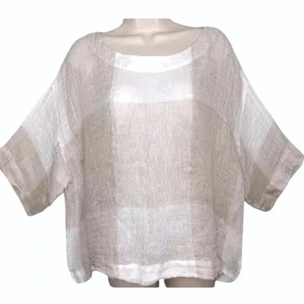Chic Beige Women's Blouse